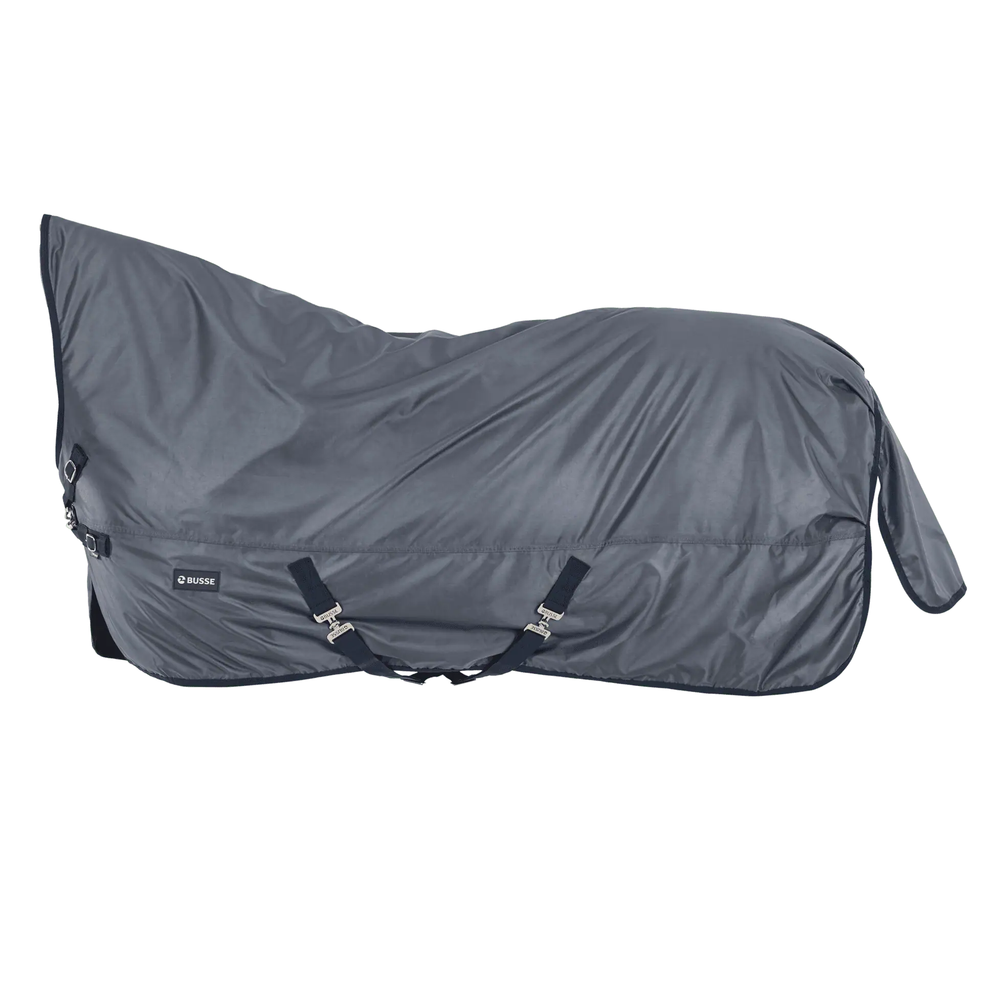 BUSSE Turnout Rug RAIN-DEAR 100 115 gray/navy