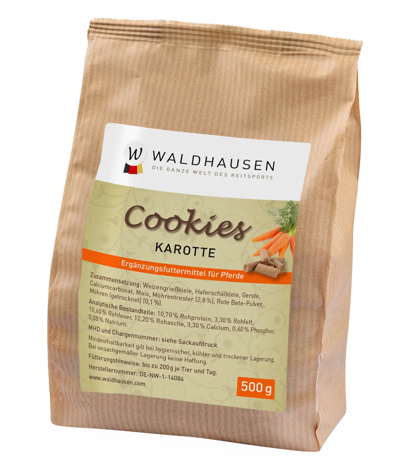 Waldhausen Cookies Carrot, 500 g 