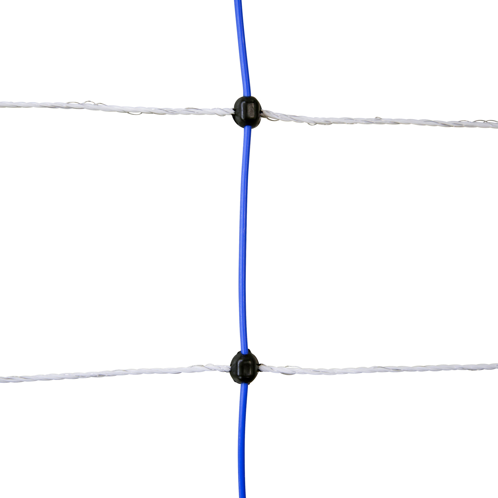 AKO TitanNet 145, blue/white 25 m, 145 cm, double prong
