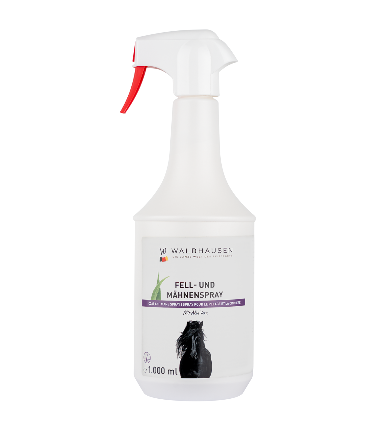 Waldhausen Coat and Mane Spray with aloe vera, 1000 ml