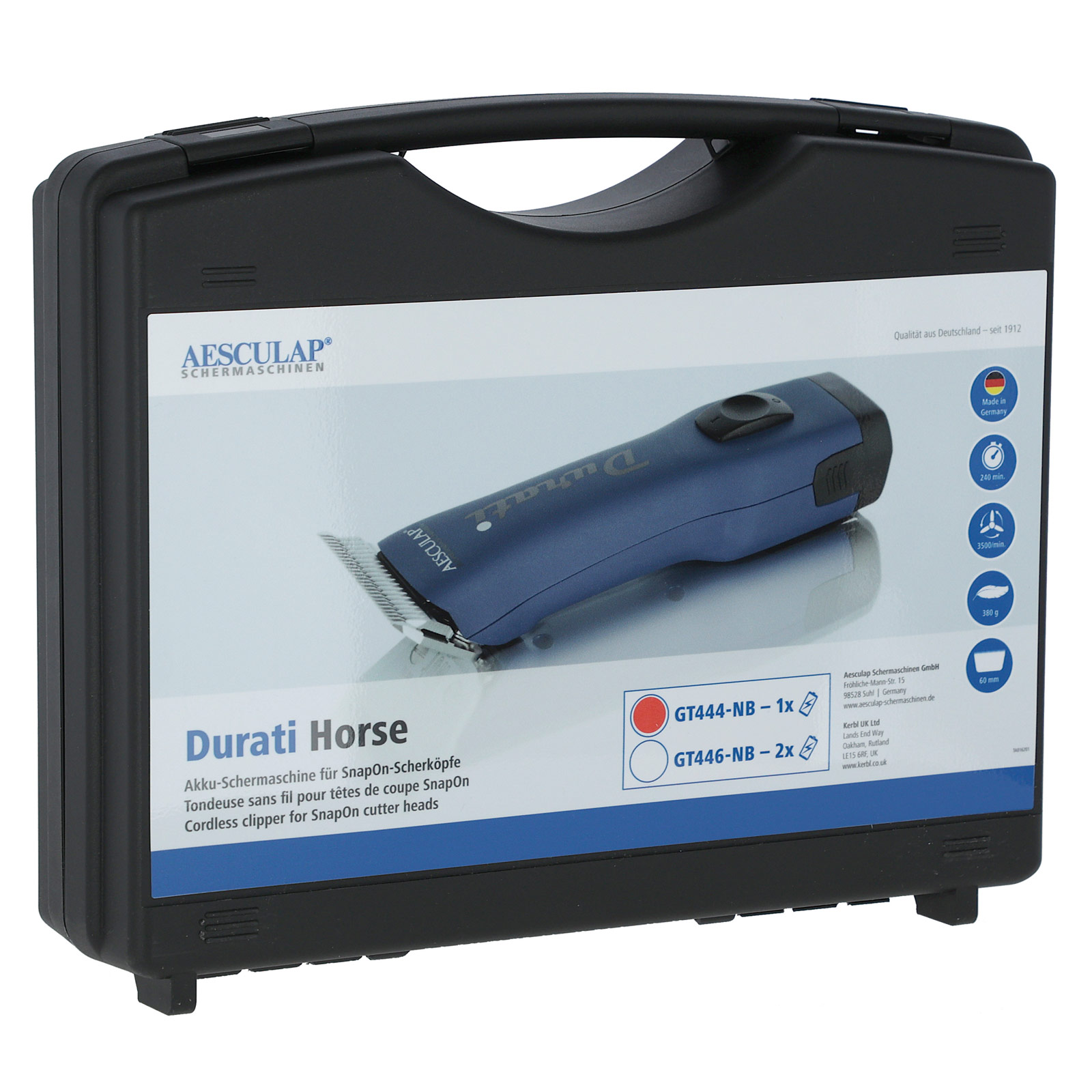 Aesculap Durati Horse Clipper battery