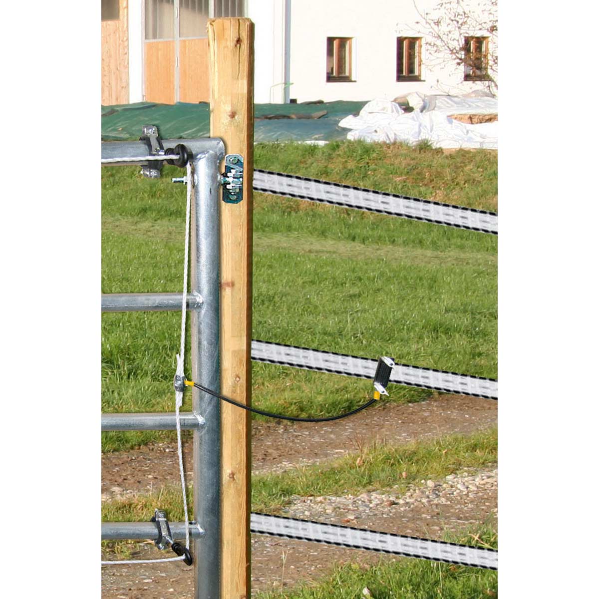 Electric kit for fence gates