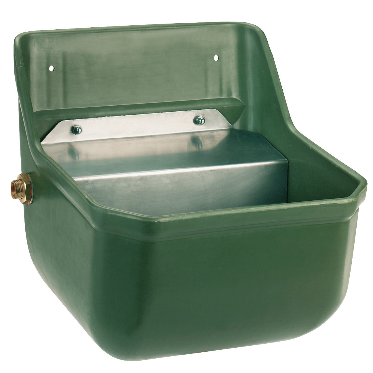 Water trough with float valve