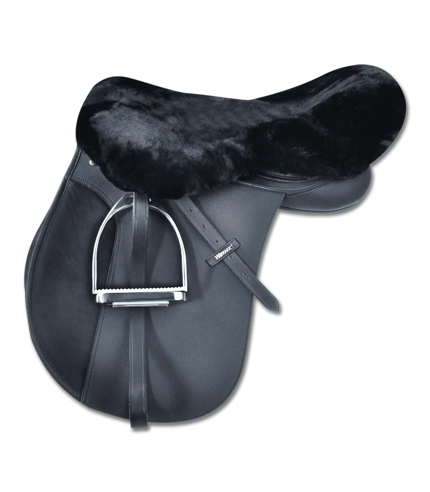 Real Lambskin Seat Cover for saddle