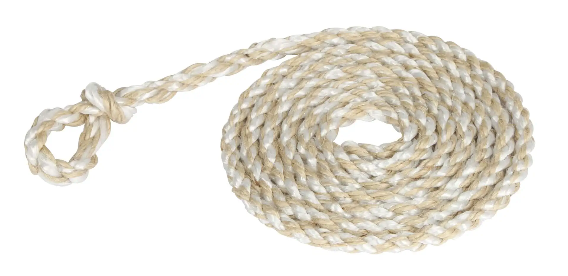 Livestock transport rope with small loop, jute PP, 5pcs