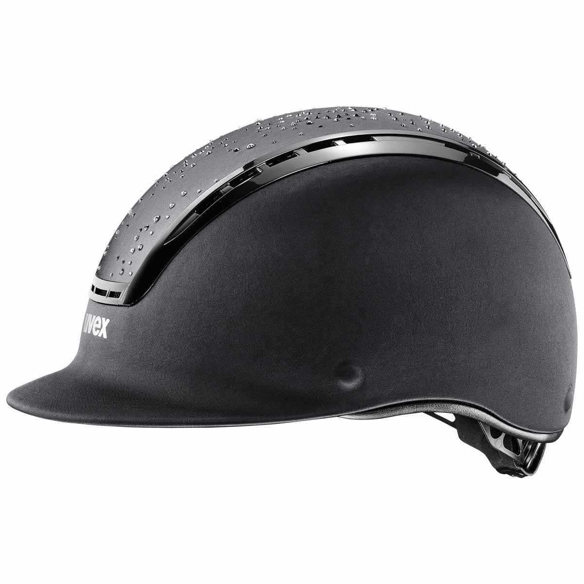 uvex suxxeed diamond riding helmet black XS/S