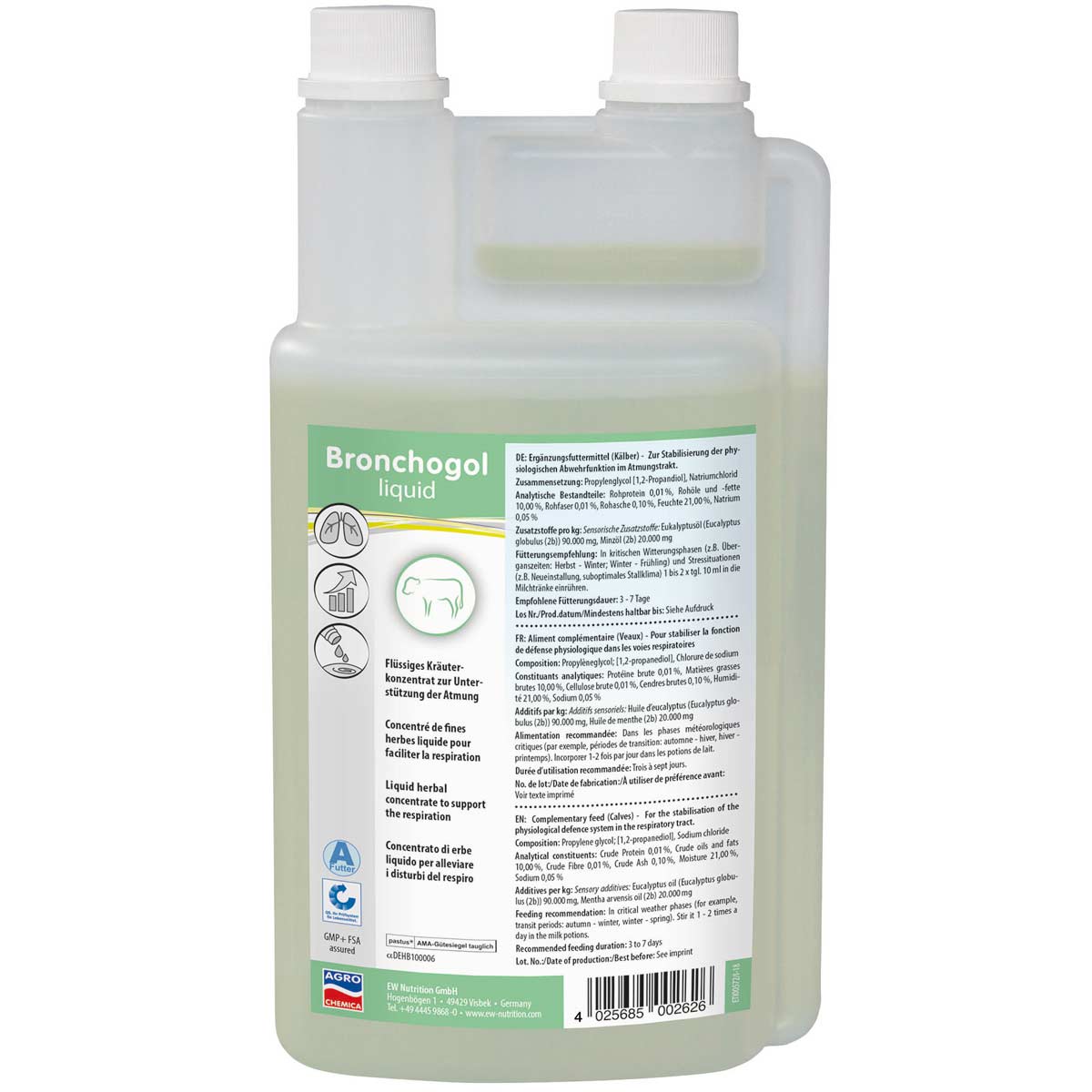 Bronchogol Liquid 1000ml Liquid Herbal Concentrate