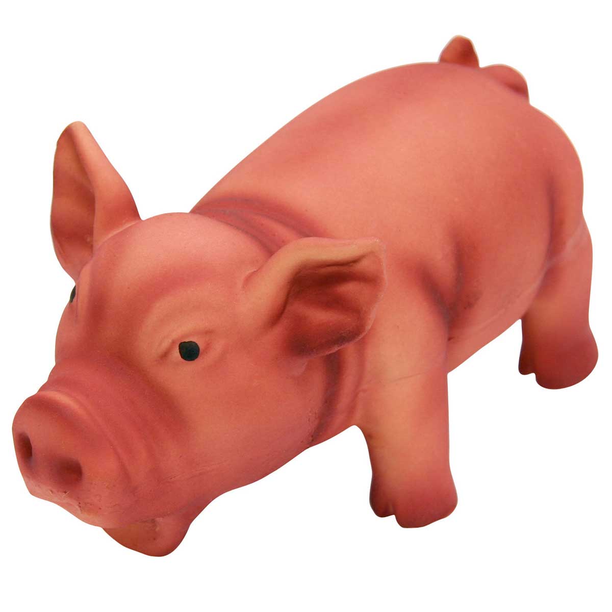 latex pig with grunting sound 15 cm, assorted colours