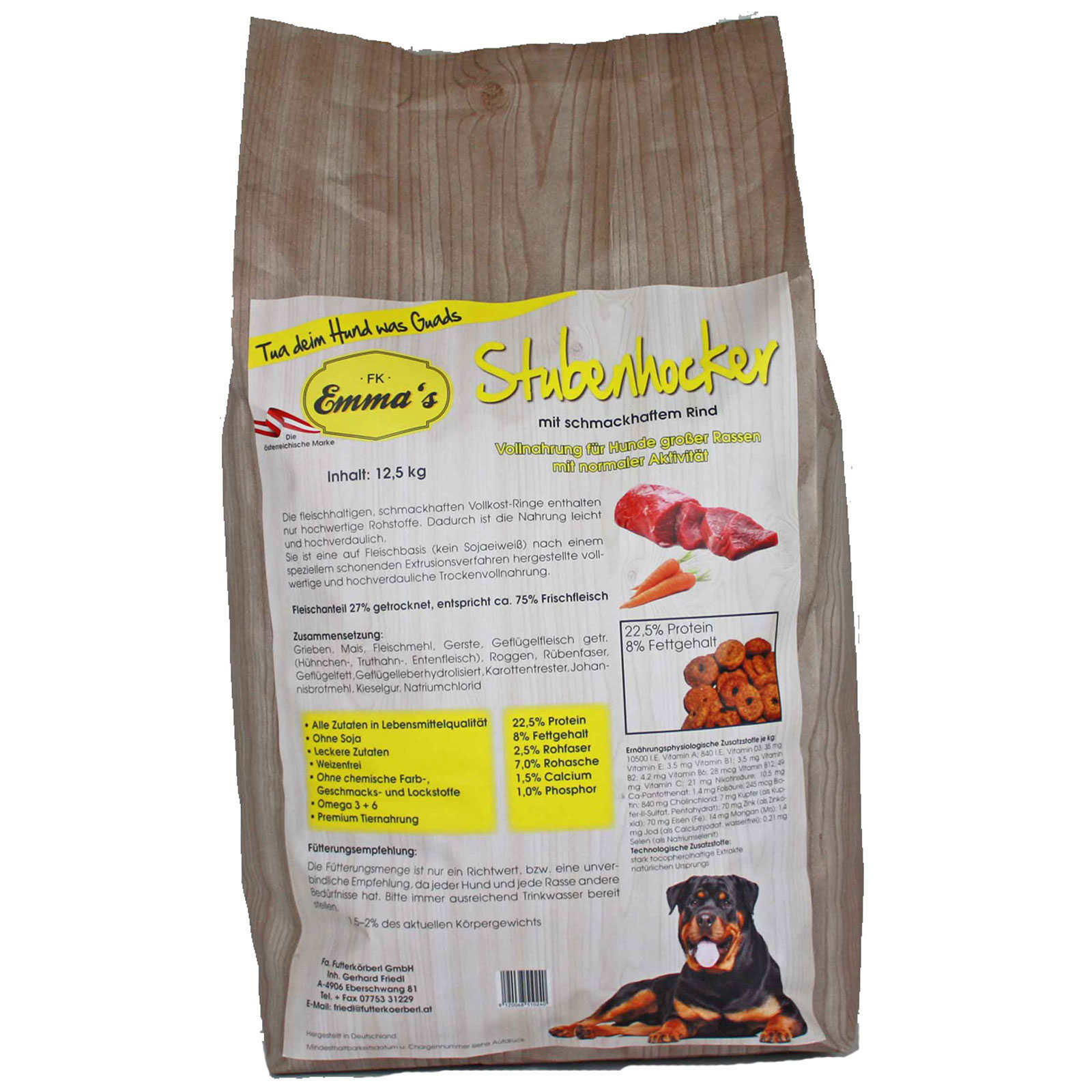 Emmas Dog food Stubenhocker