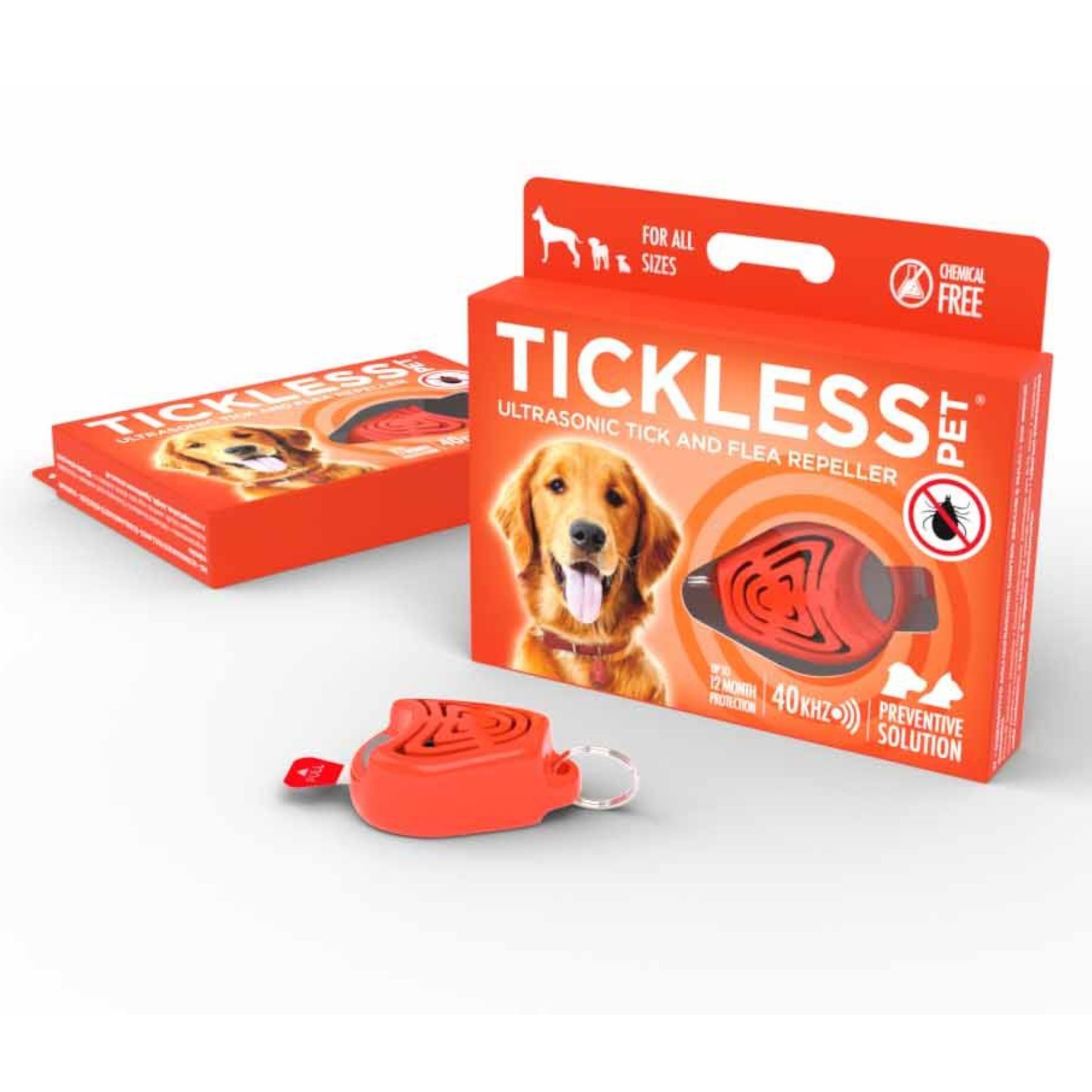 Tickless Pet Tick repellent orange