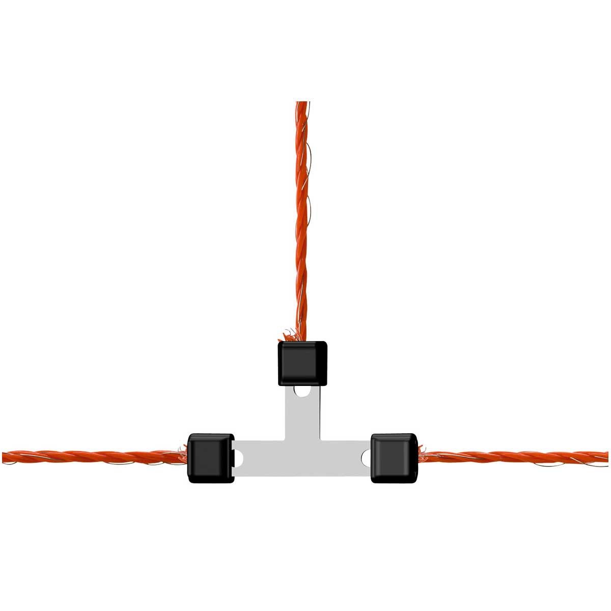 Wire t-connector Litzclip up to 3 mm Ø galv. 5 pcs