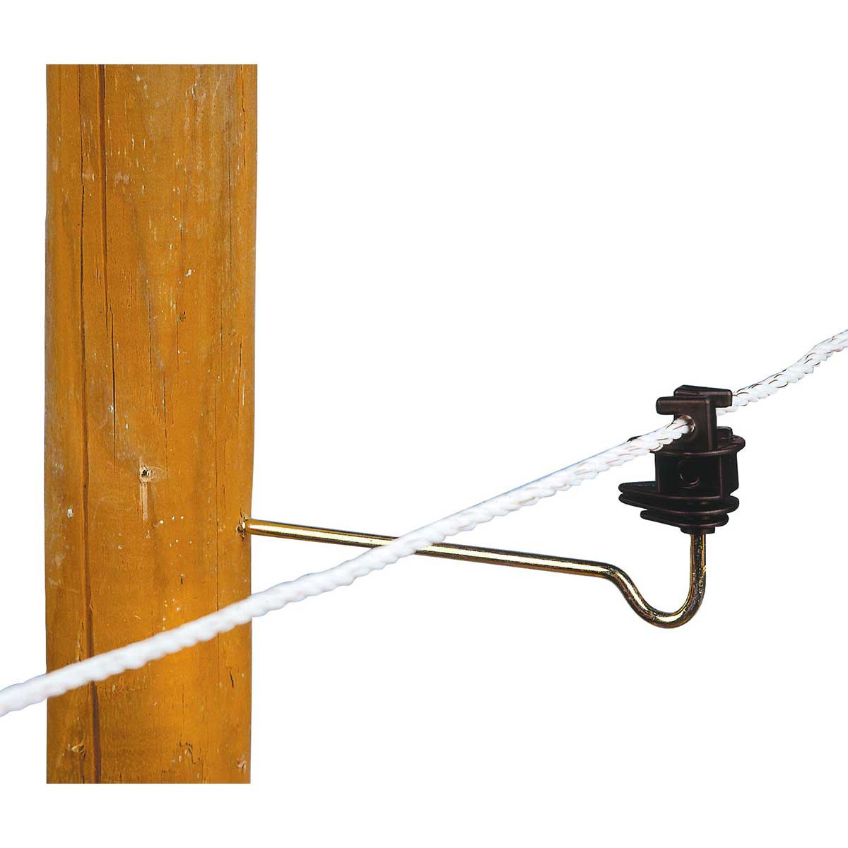 Offset rope insulator 22 cm support