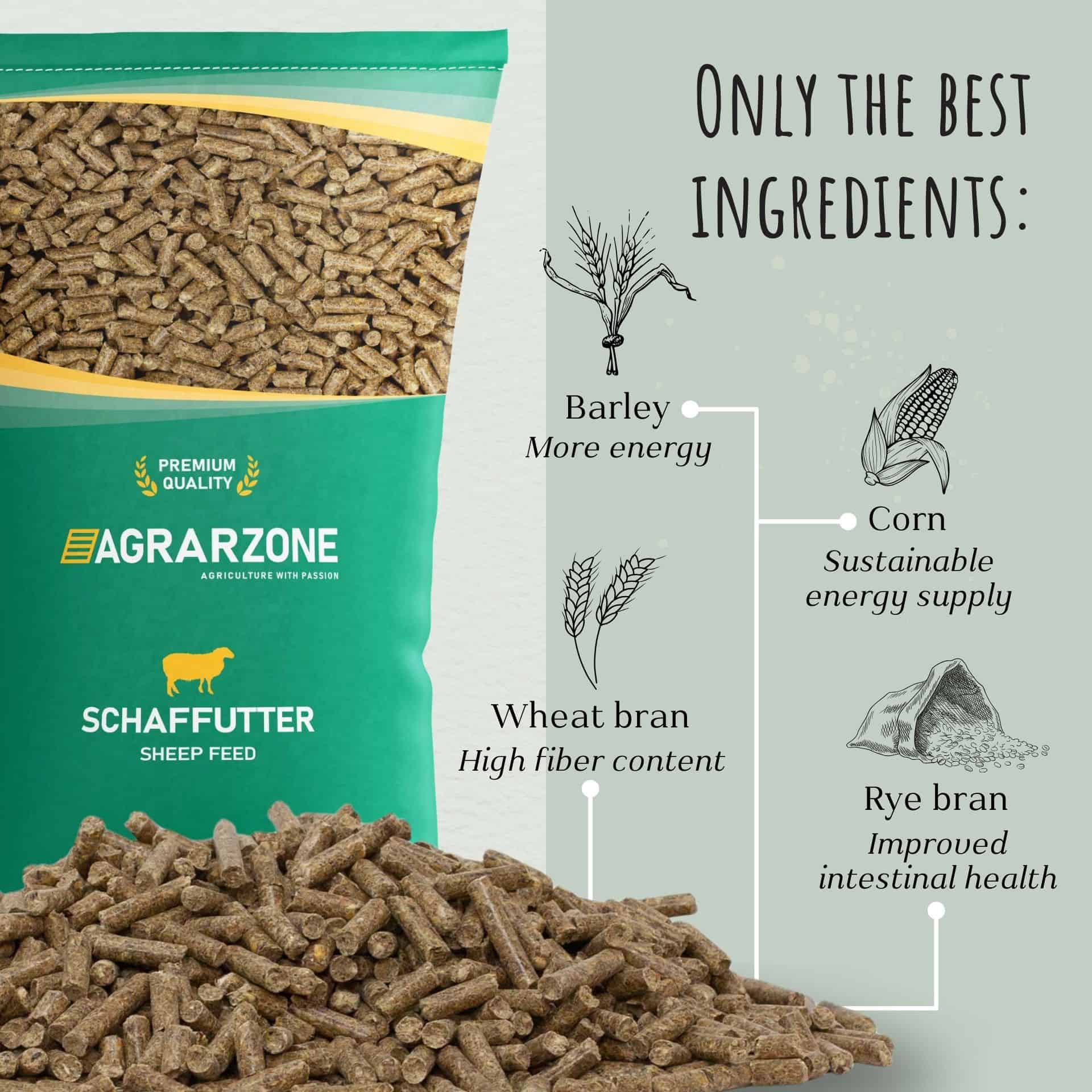 Agrarzone Sheep Feed Pellets 25 kg