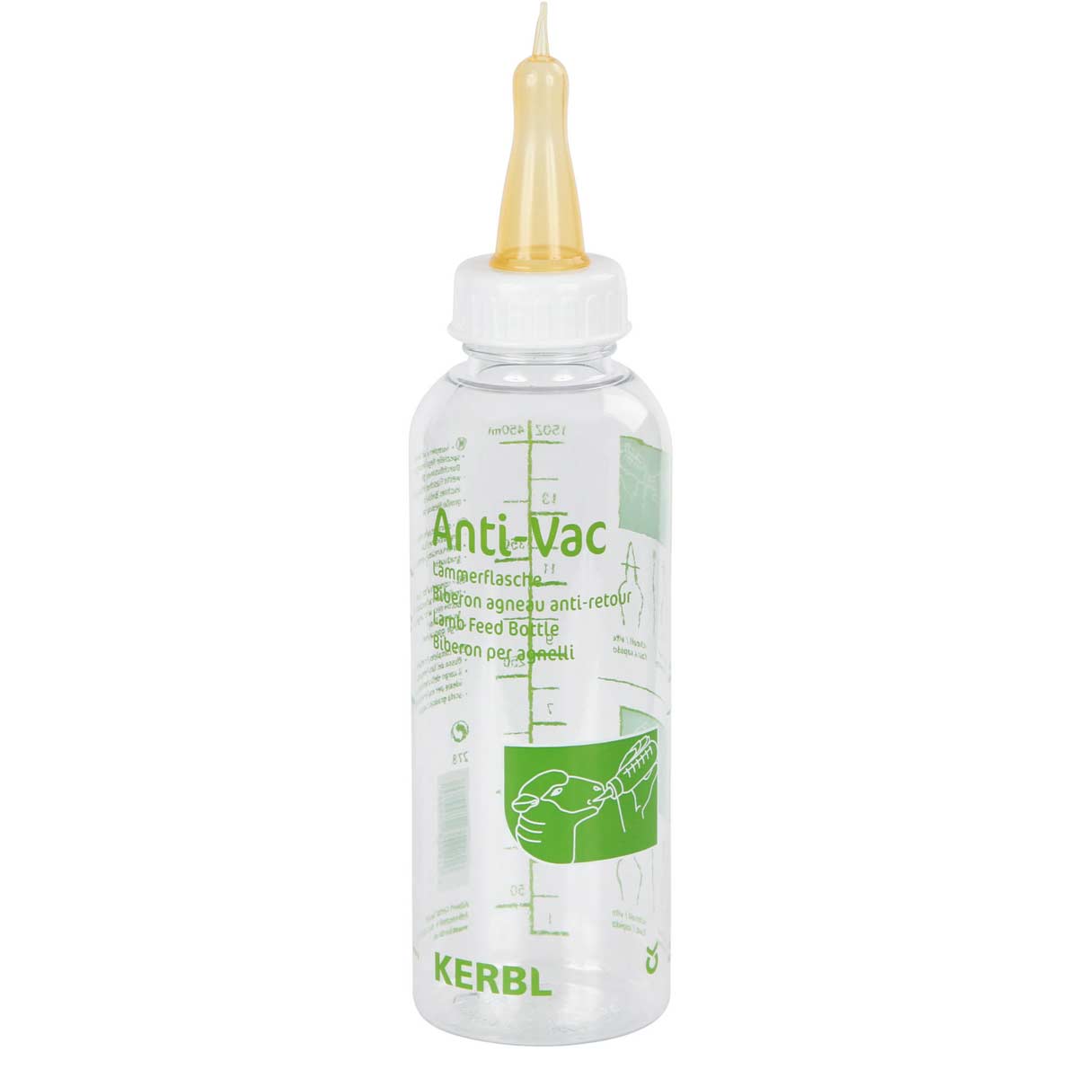 Lamb feed bottle Anti-Vac complete with teat