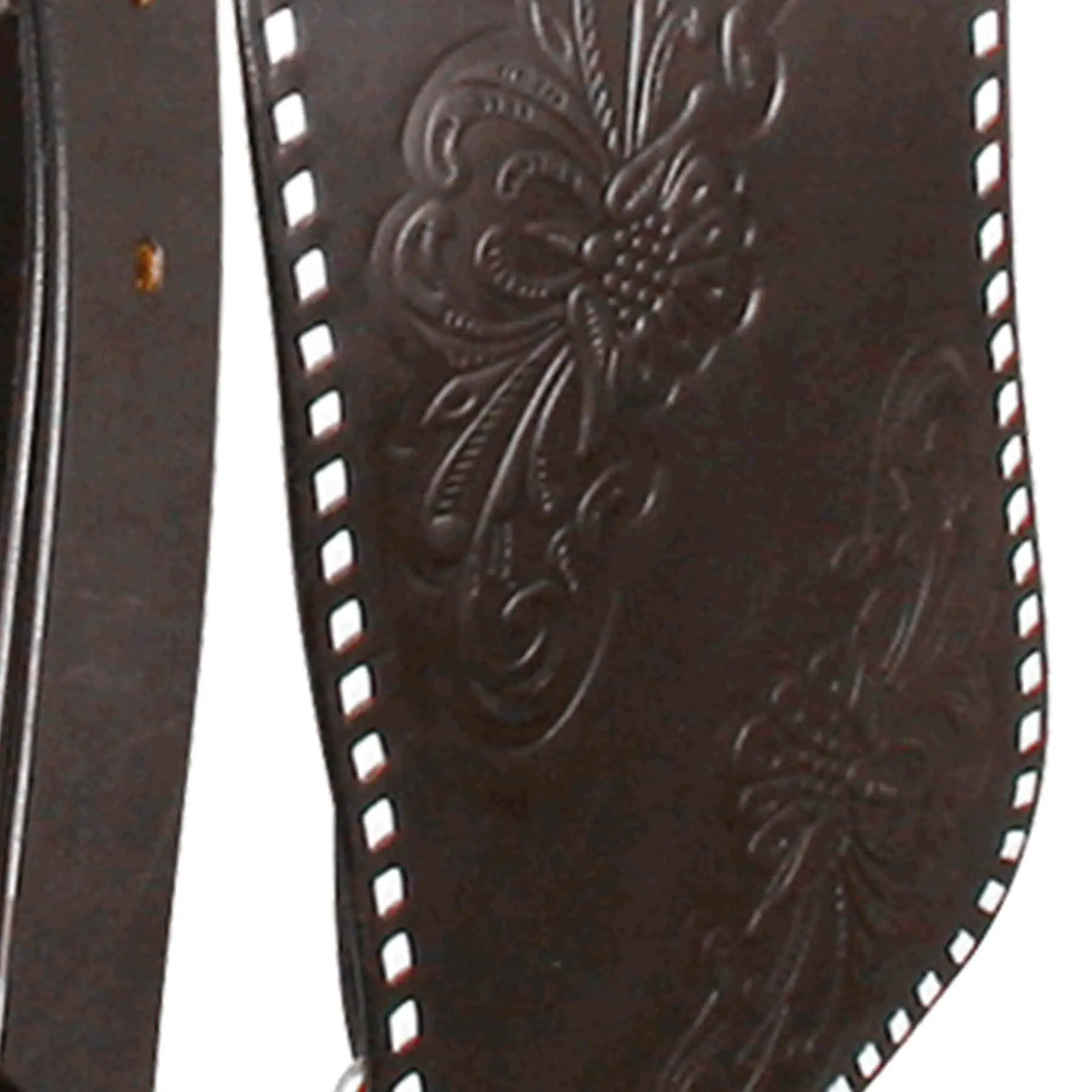 Round Skirt Western Saddle, Little Joe 10'' / 25 cm brown