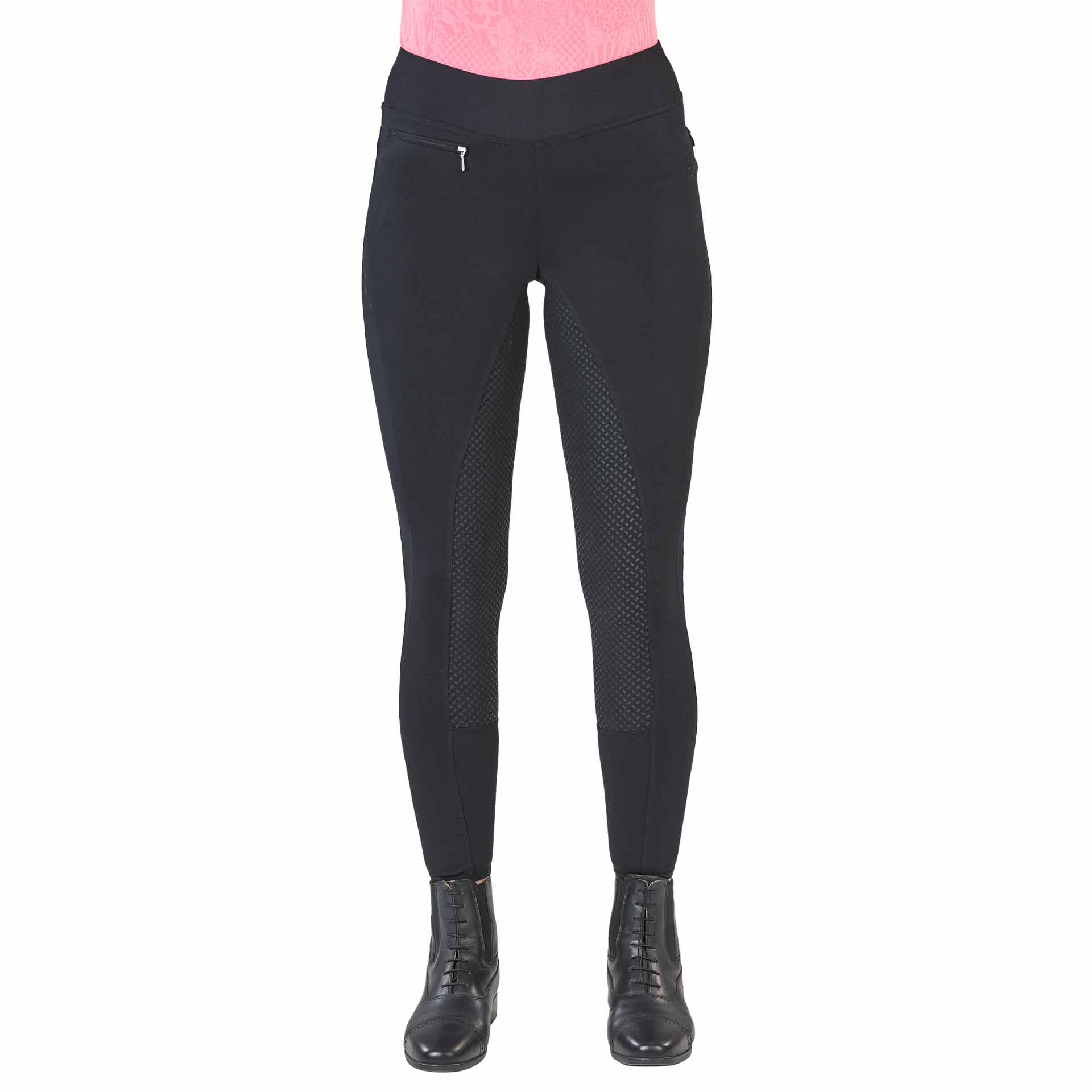 BUSSE Riding Tights EPIC FIT LACE 38 black