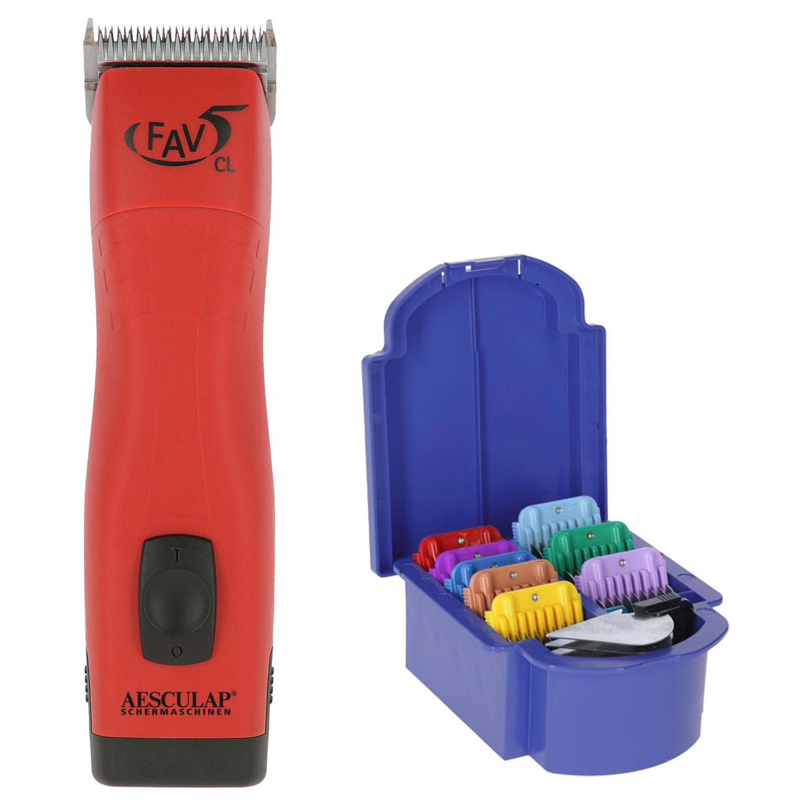 Aesculap FAV5 CL Clipper battery with attachment comb set