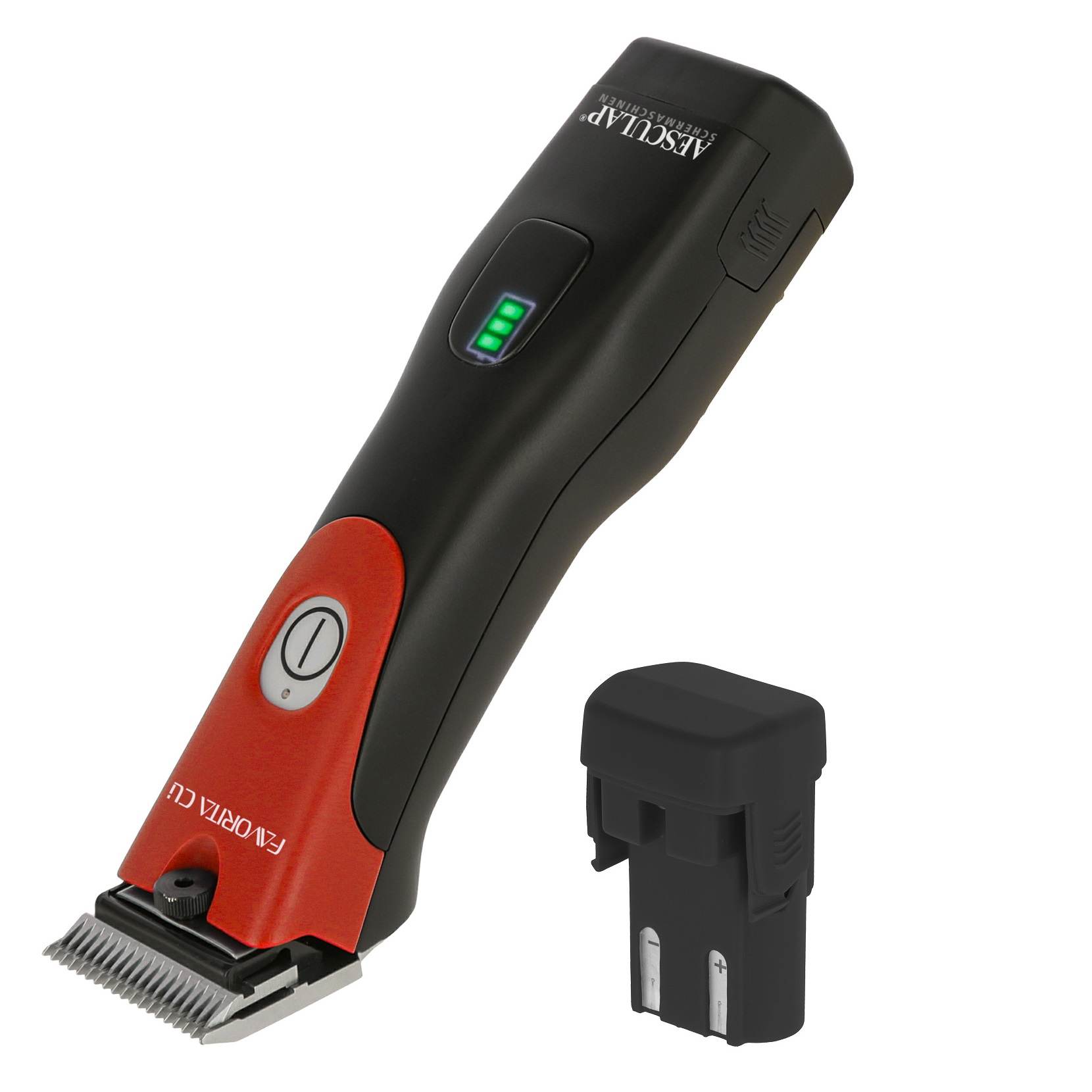 Aesculap Favorita CLi Clipper red battery 1x Battery