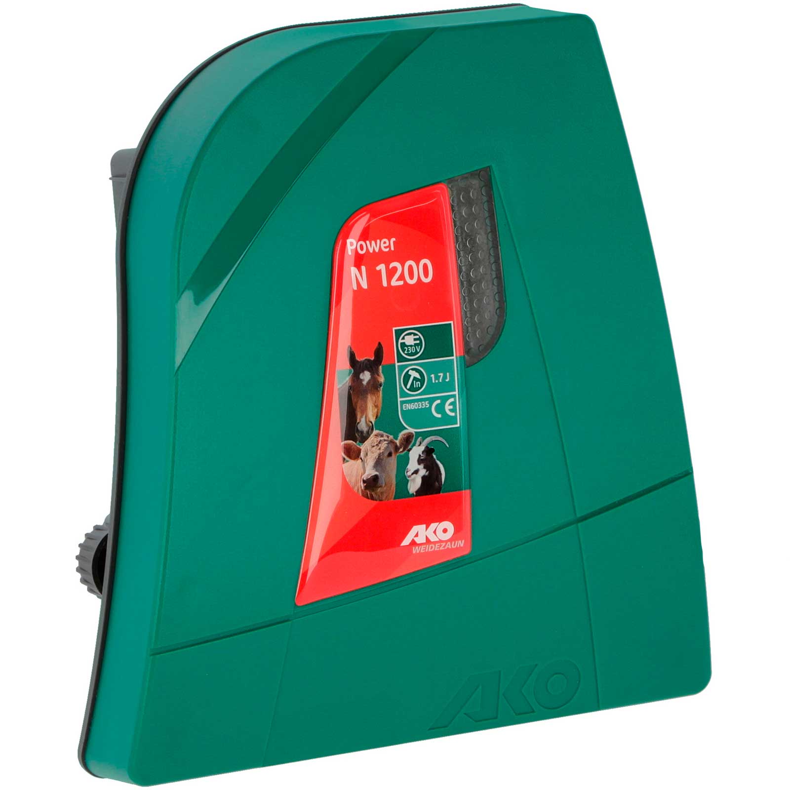 AKO Power N 1200 electric fence energiser 230V, 1,7 joules