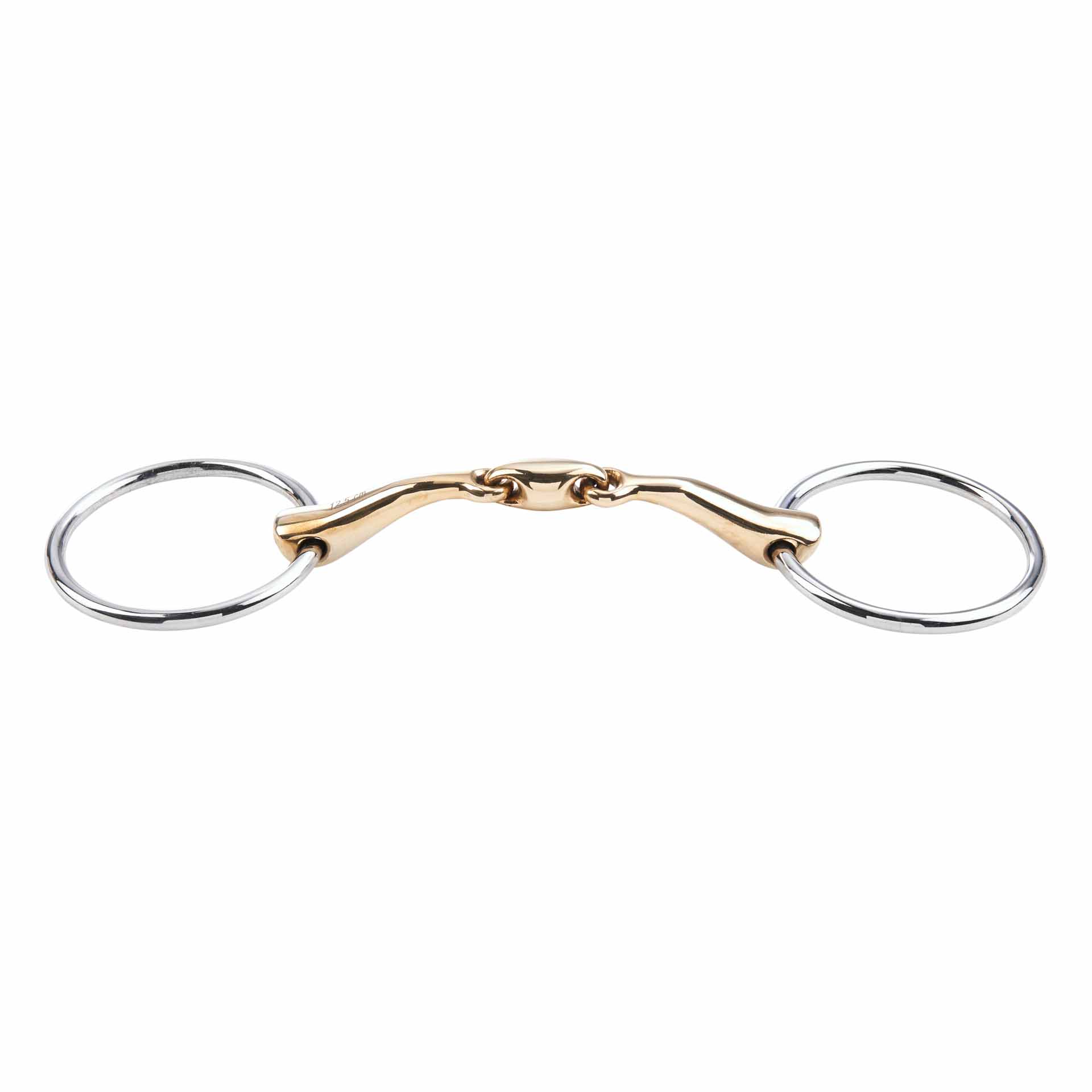 BUSSE Snaffle Bit KAUGAN®-SHAPED 14 mm, French-Link 11.5 cm/65 mm 