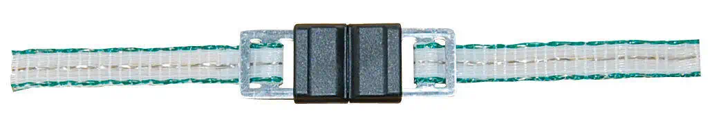 Tape connector Litzclip for 12,5 mm tapes, inox, 5 pcs