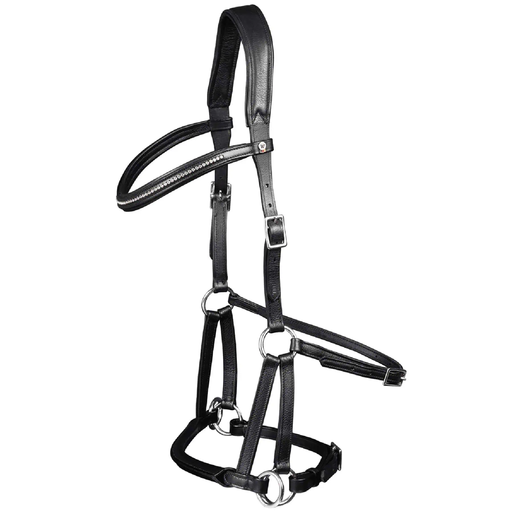 Waldhausen X-Line Bitless Bridle Supersoft Nuova black Pony