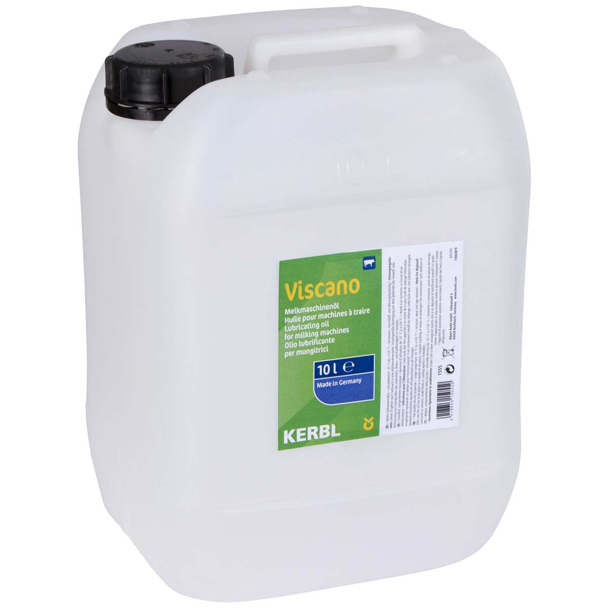 Viscano lube oil for milking machines 10 liters