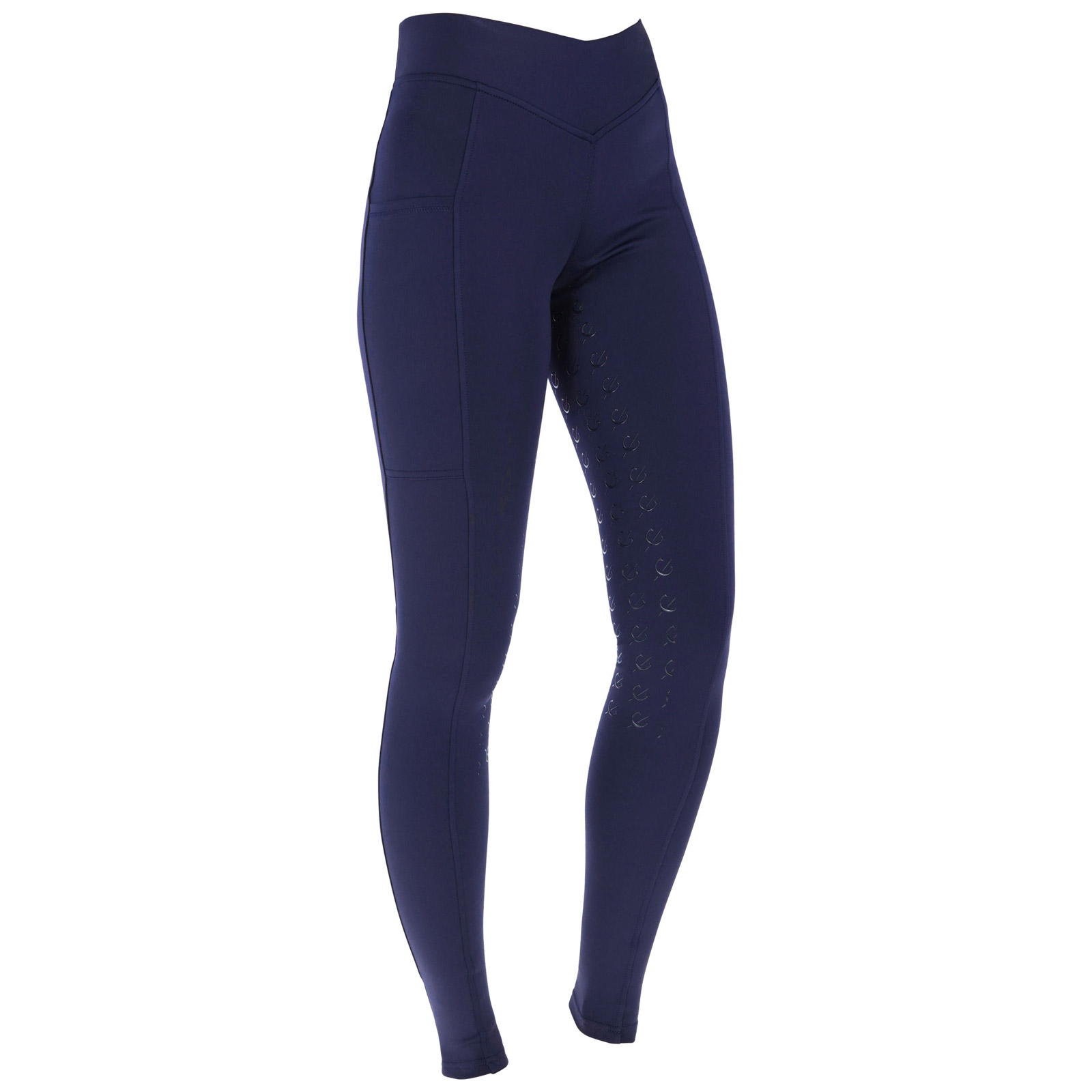 Covalliero ClassicStar children's riding leggings blue 128/134