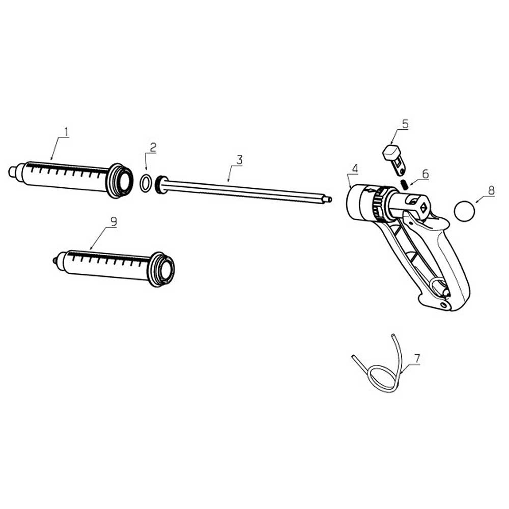 HSW MULTI-MATIC Injector  25 ml Luer-Lock