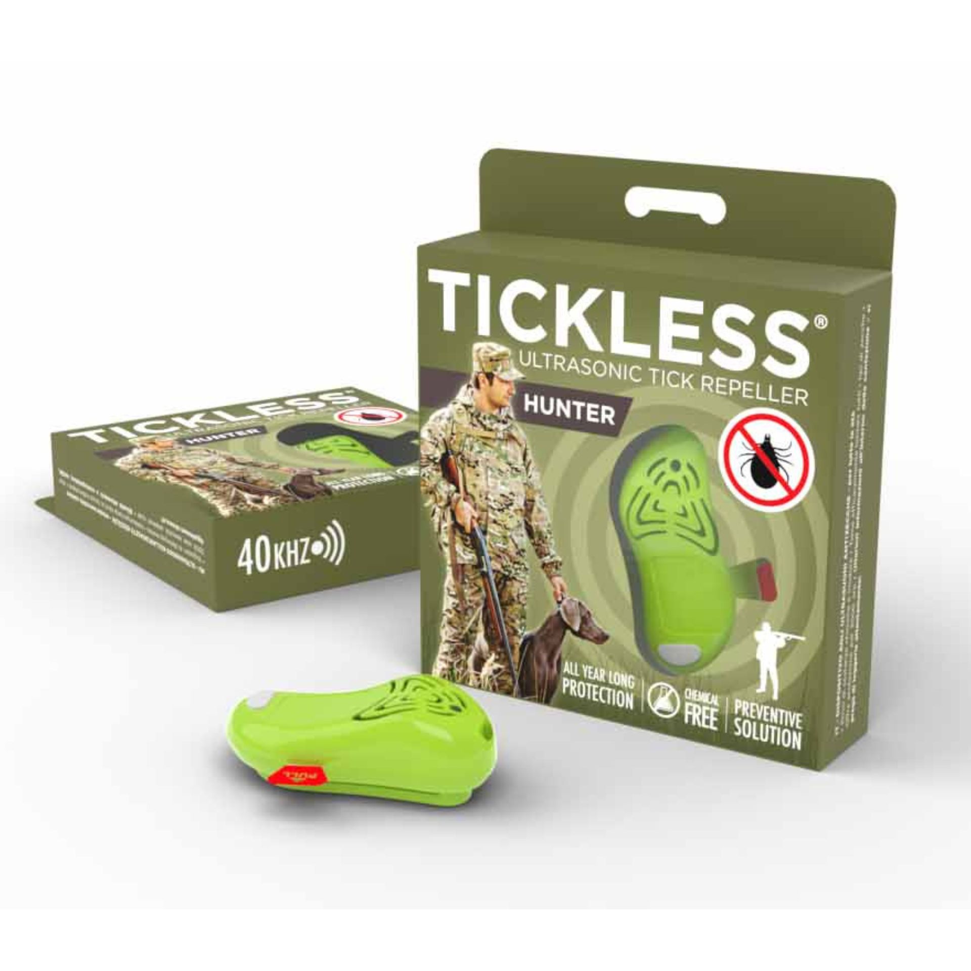 Tickless Hunter Tick repellent green