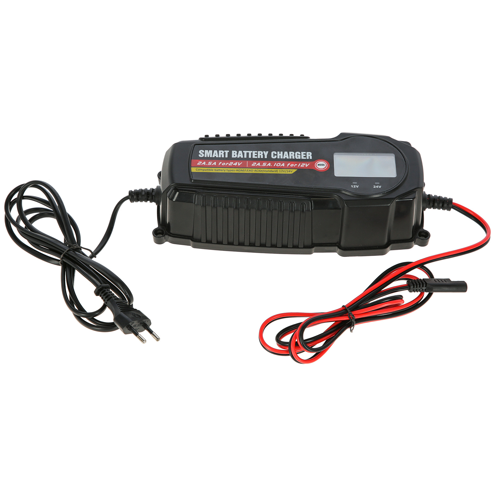 Ako Charger for 12V 24V AGM / Wet battery with LCD display