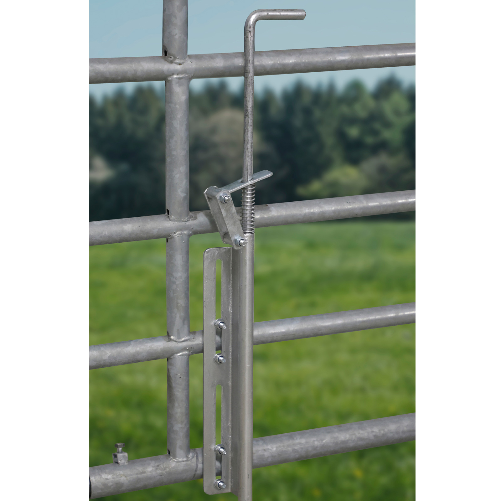 Locking pin for pasture gates