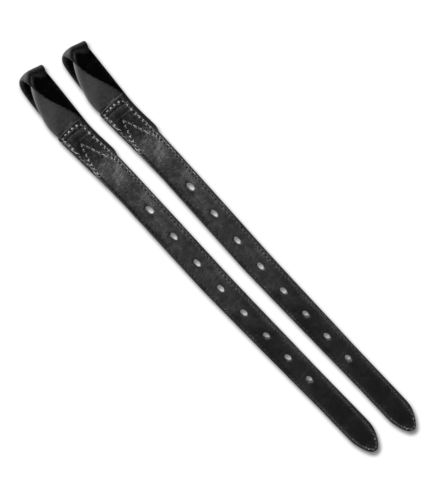 Quick-Change Girth Straps, Leather 15" & 16" black 16"/40 cm