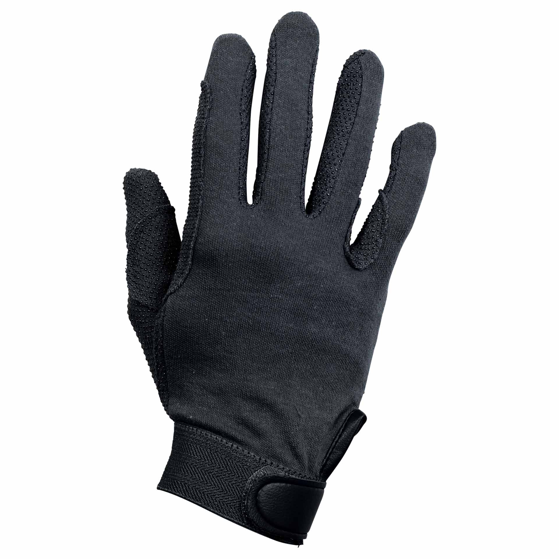 BUSSE Riding Gloves BAUMWOLLE C_S black
