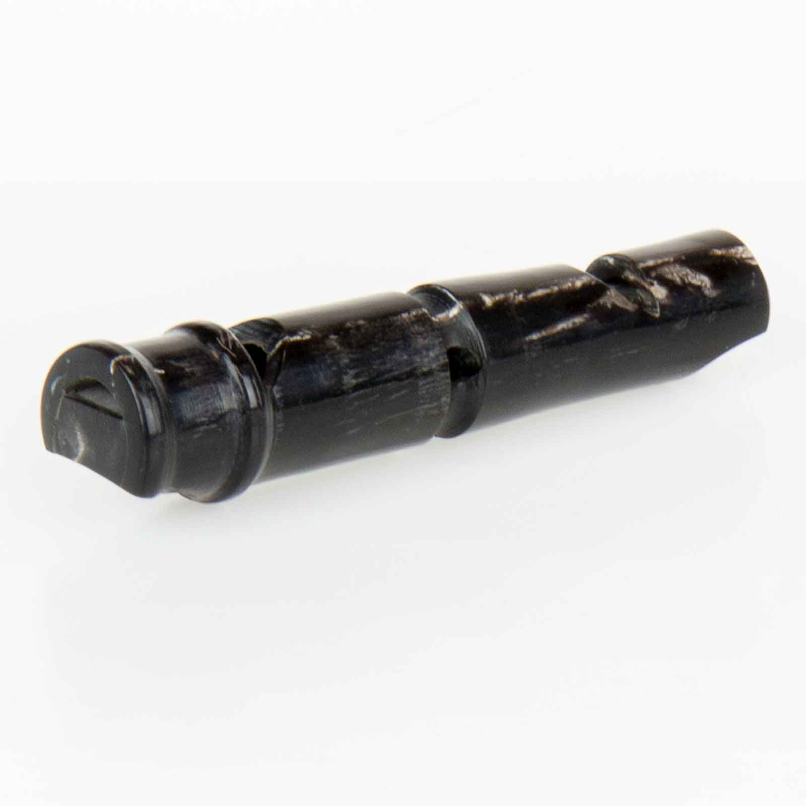 Dog Pipe Made Of Buffalo Horn About 7 Cm