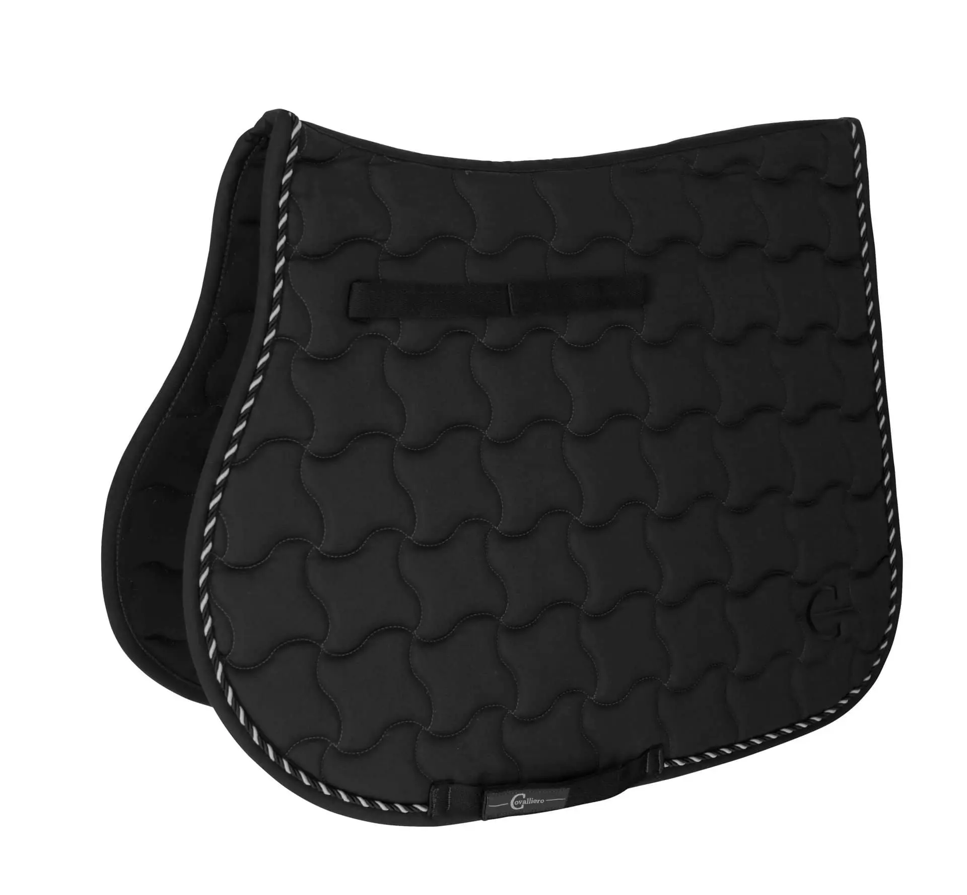 Saddle cloth Laguna, black multipurpose, full