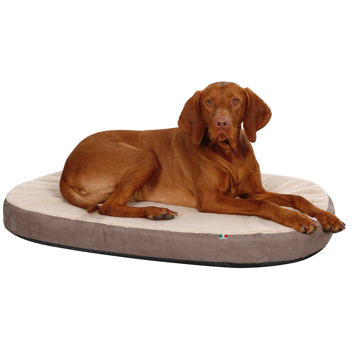 Memory-Foam Dog Mattress oval 100 cm