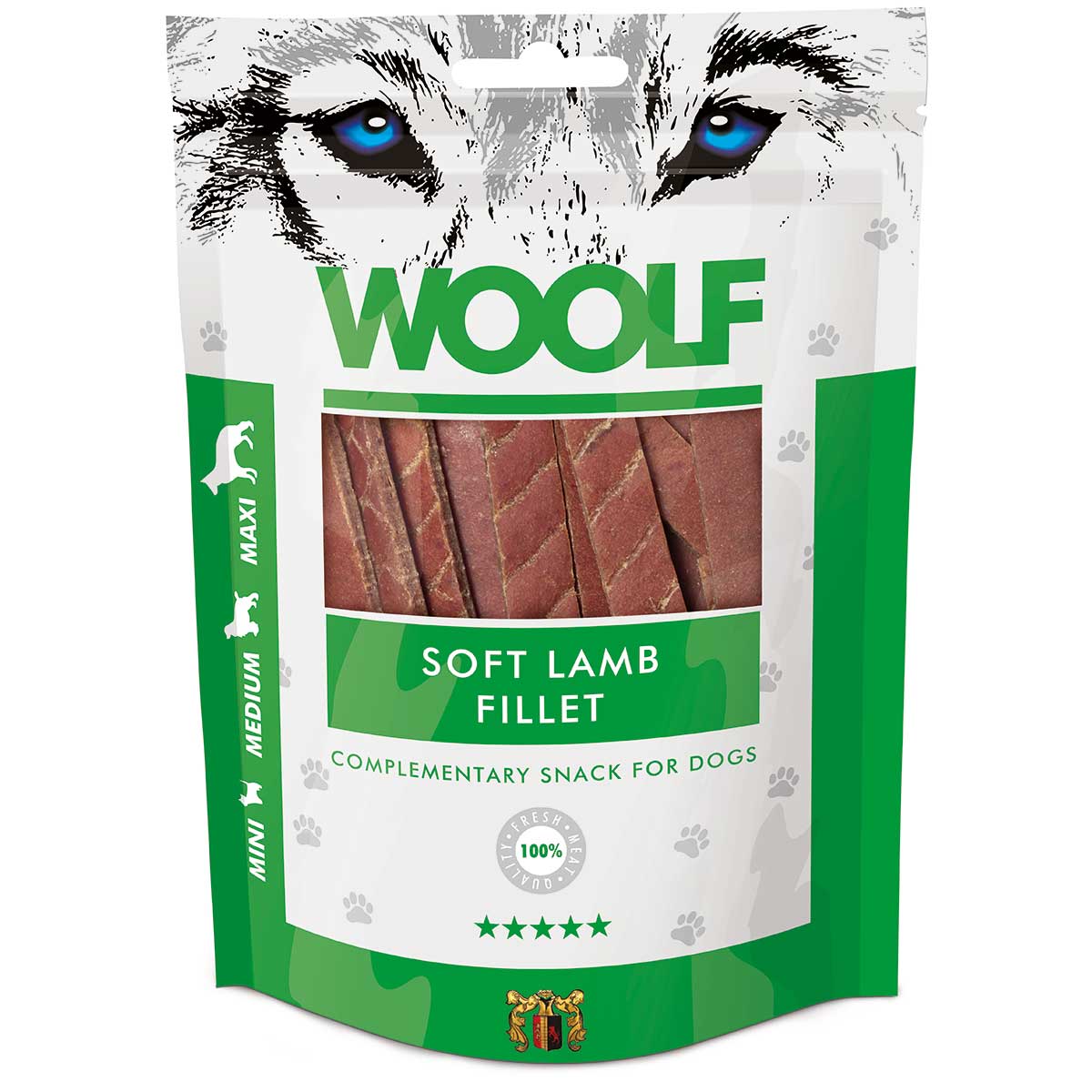 Woolf Dog treat soft lamb fillet
