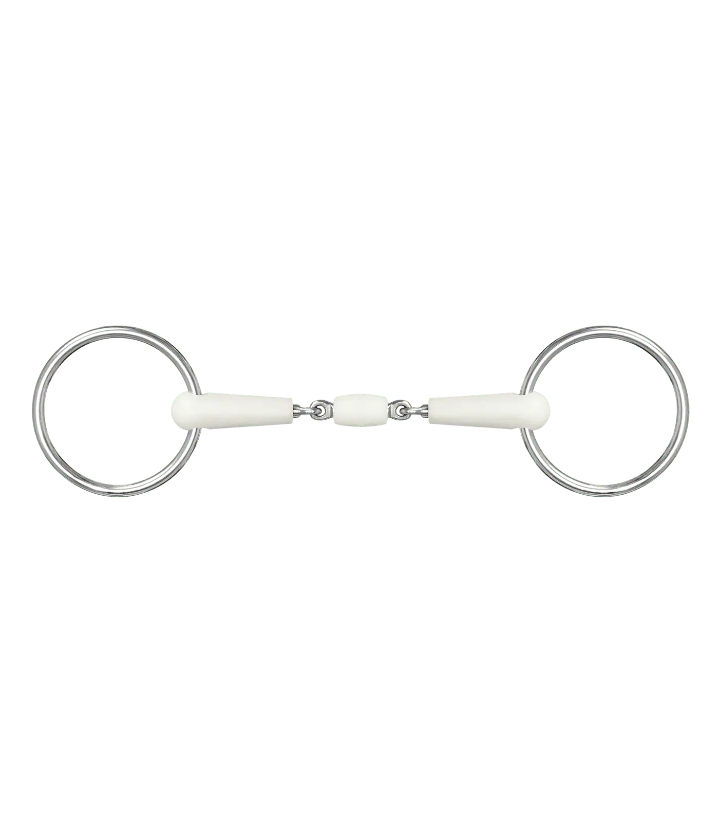 HAPPY MOUTH Snaffle Bit, double jointed 10.5 cm