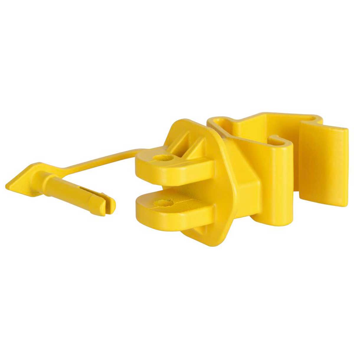 25x grarzoneo T-Post, T-Post Pinlock Isolator yellow