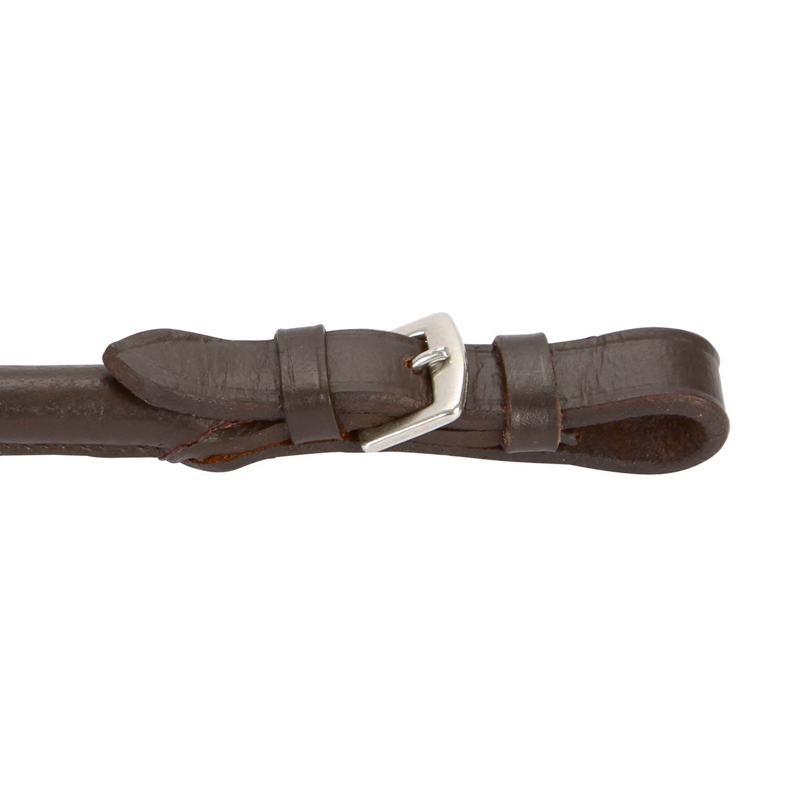 Holding leather strap, roundly stiched, 30 cm