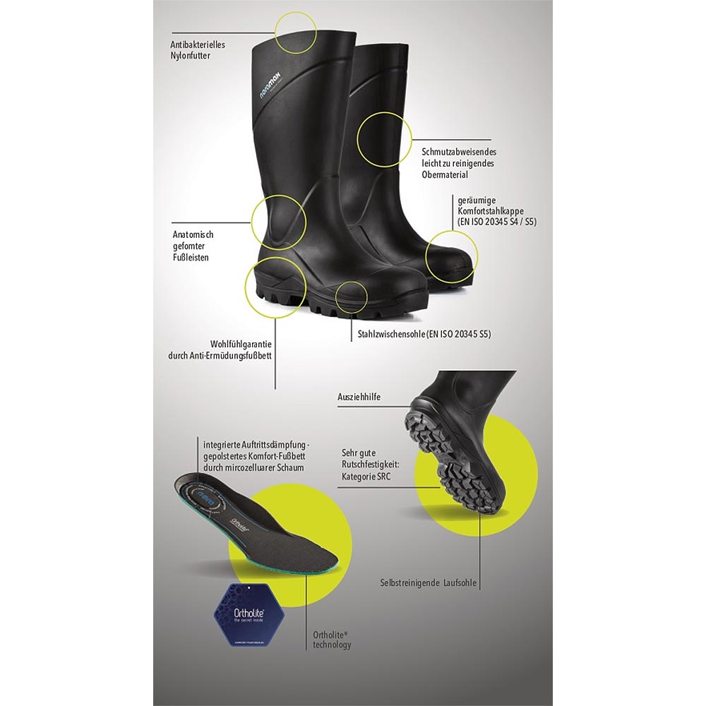 Noramax Boots Safety S5 36