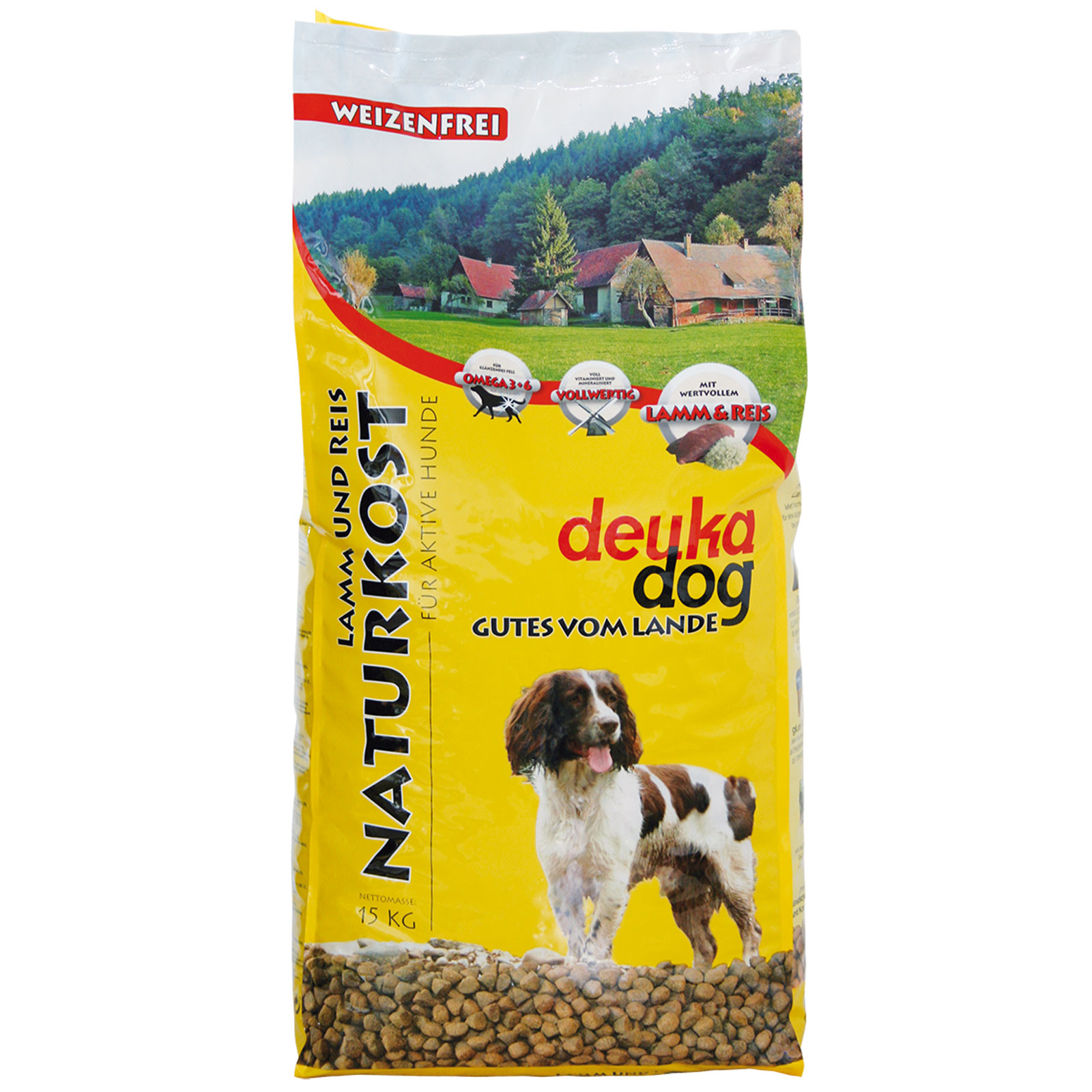 Deuka Dog food Naturkost wheat free