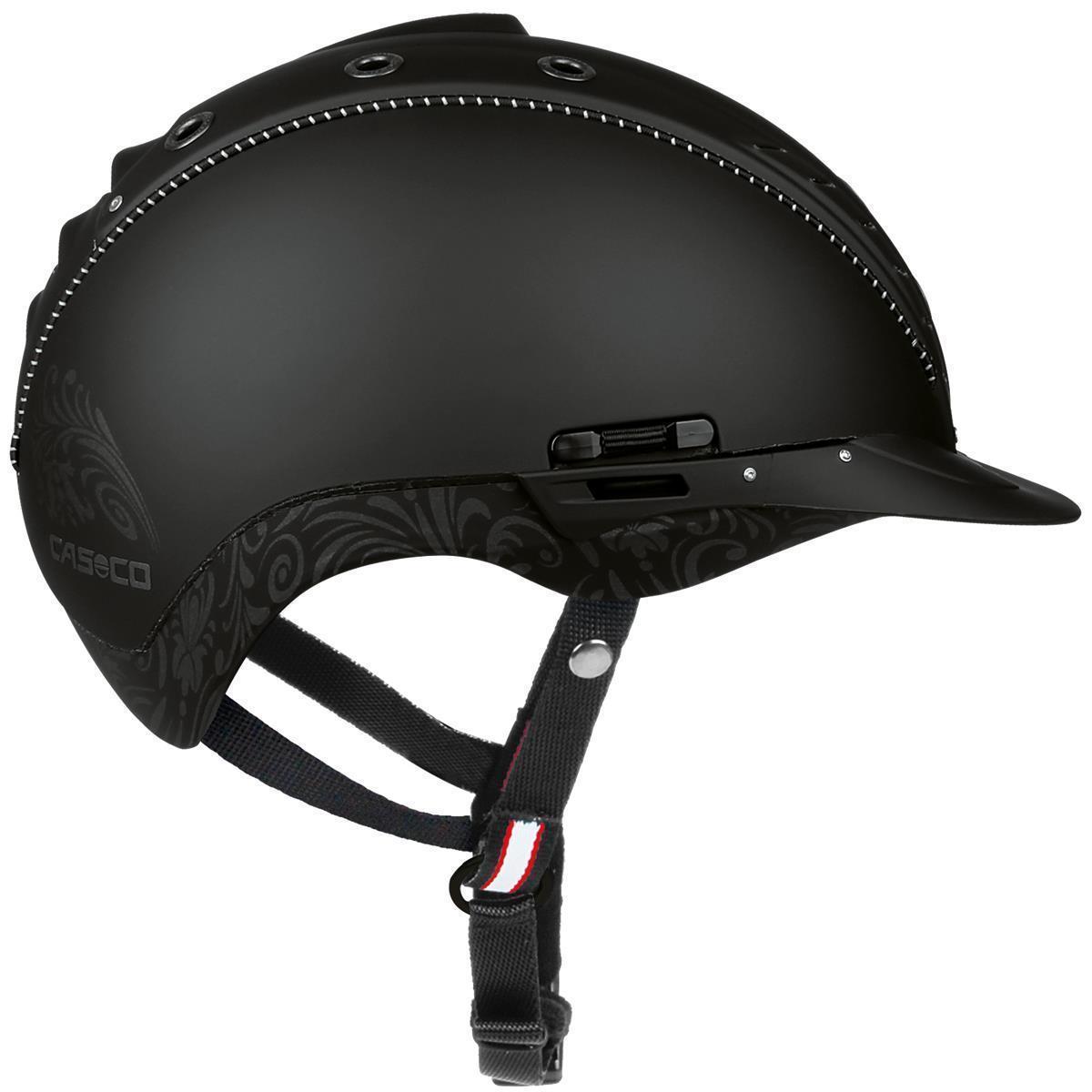 Casco MISTRALL 2 riding helmet black floral XL
