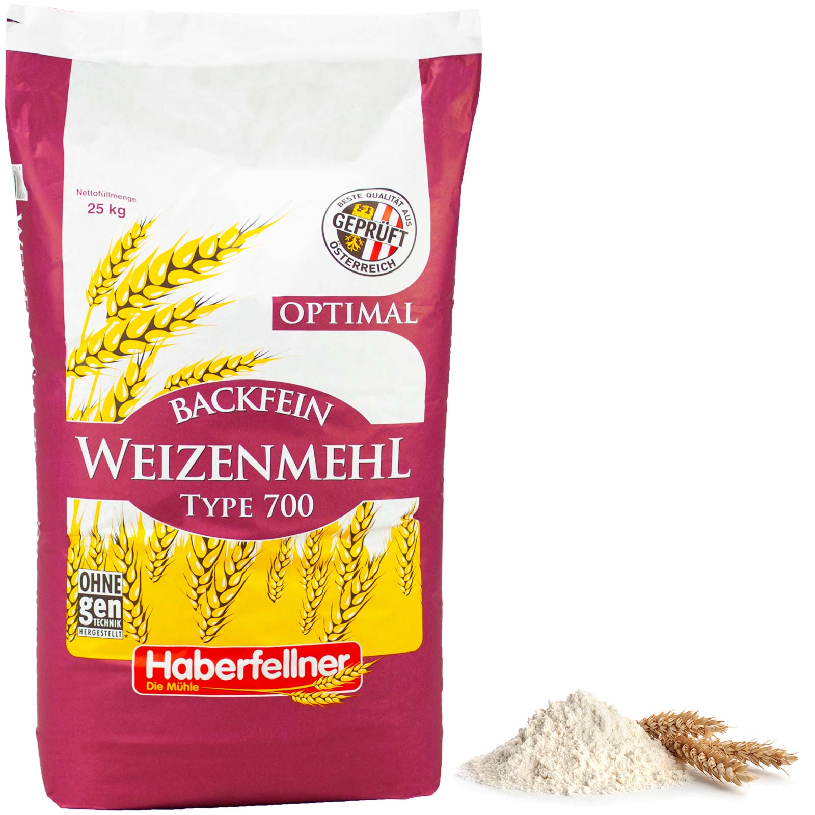 Haberfellner Wheat Flour Type 550 / W700 optimal 1 kg