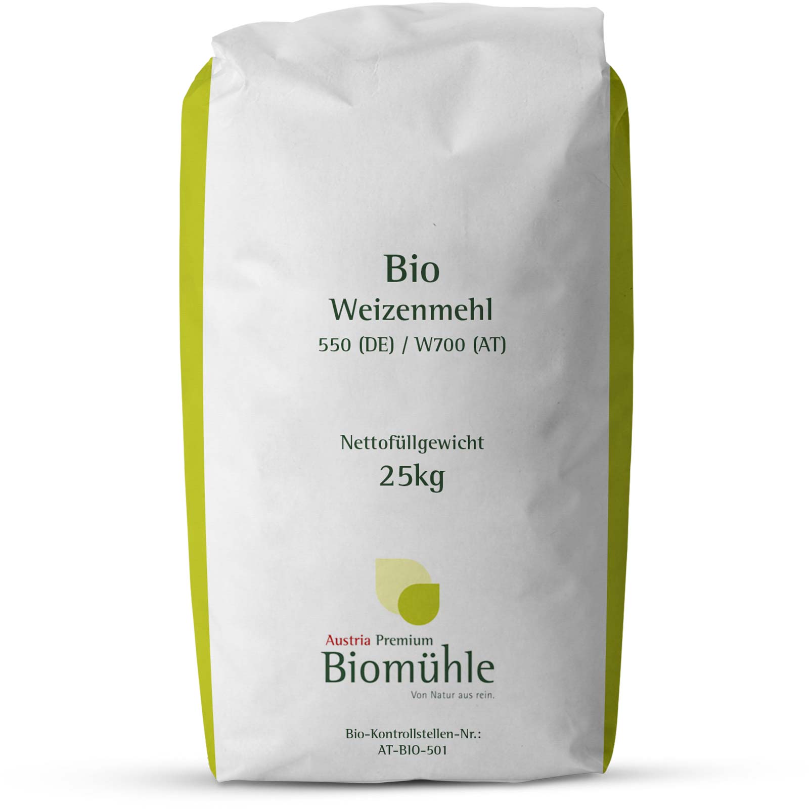 Organic Wheat Flour Type 550 / W700 25 kg