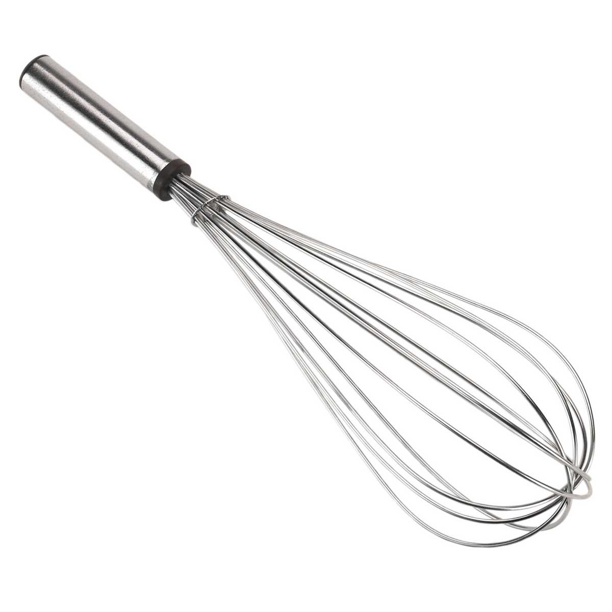 whisk nirosta 40cm with 6 wire bents