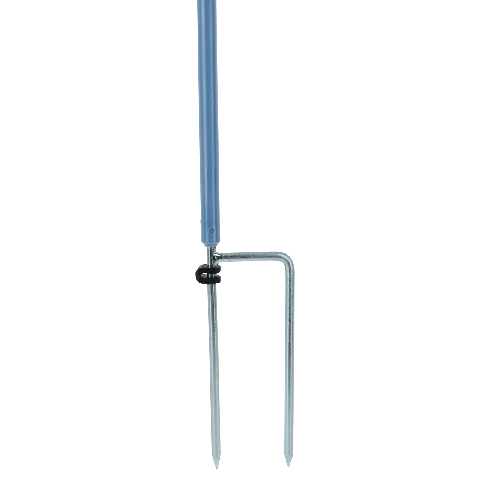 Premium Thermoplastic Fibreglass post for pasture net, double tip, blue