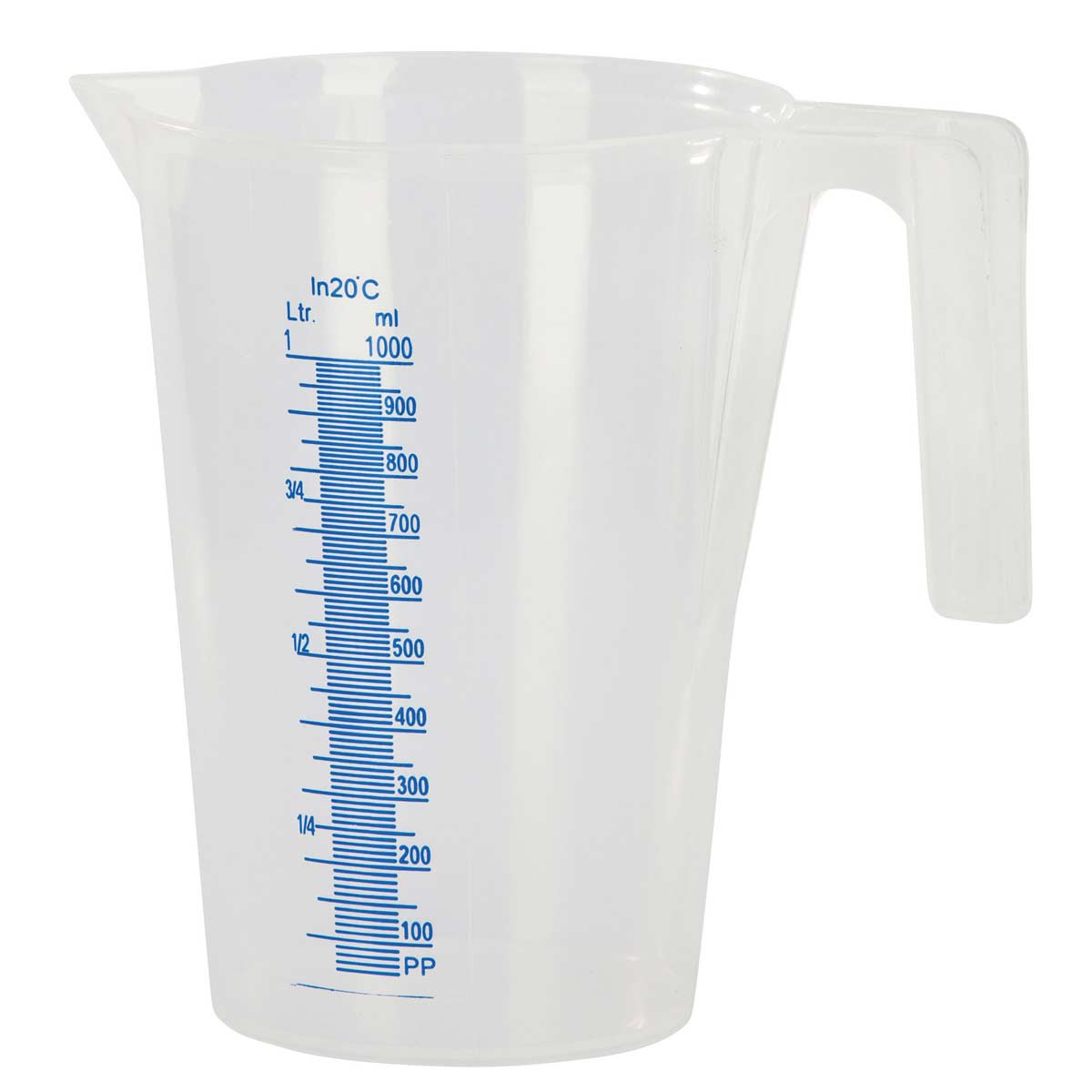 Measuring cup 2ltr with scaleplastic 1 litre