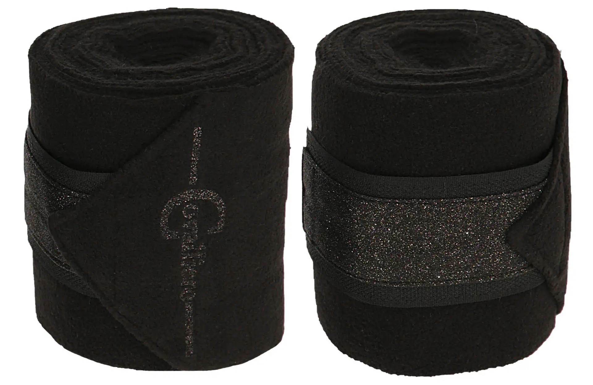 Fleece Bandage Empara, black, 4 pcs.